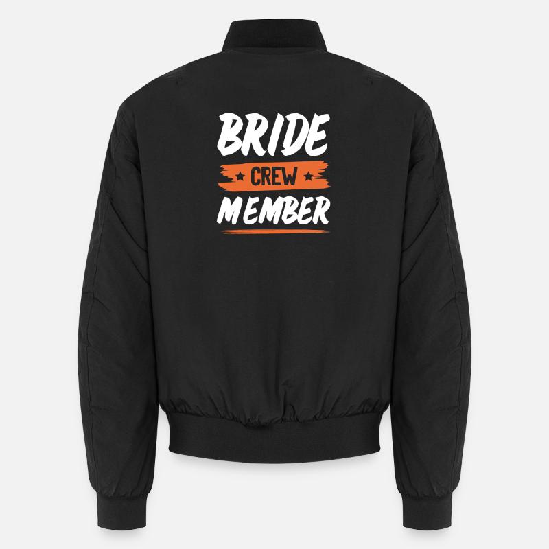 Bride Crew - Unisex Bomberjacke - Schwarz