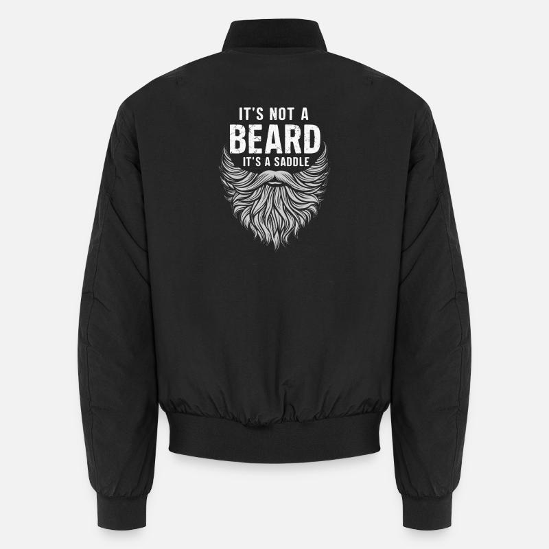 Ce n’est pas une barbe, c’est une selle Bomber unisexe