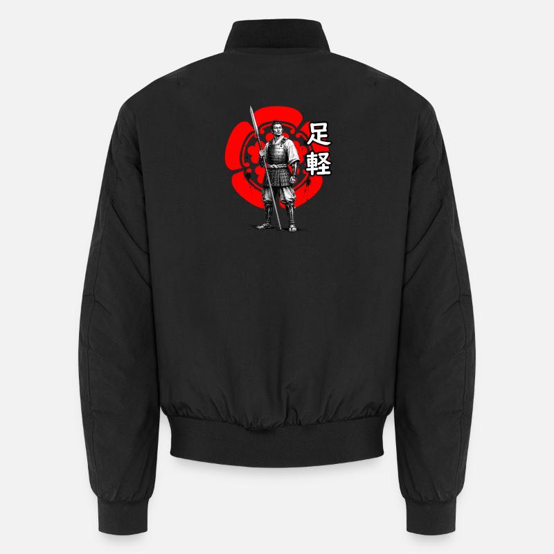 Ashigaru des Oda-Clans, Sengoku-Zeit - Unisex Bomberjacke - Schwarz