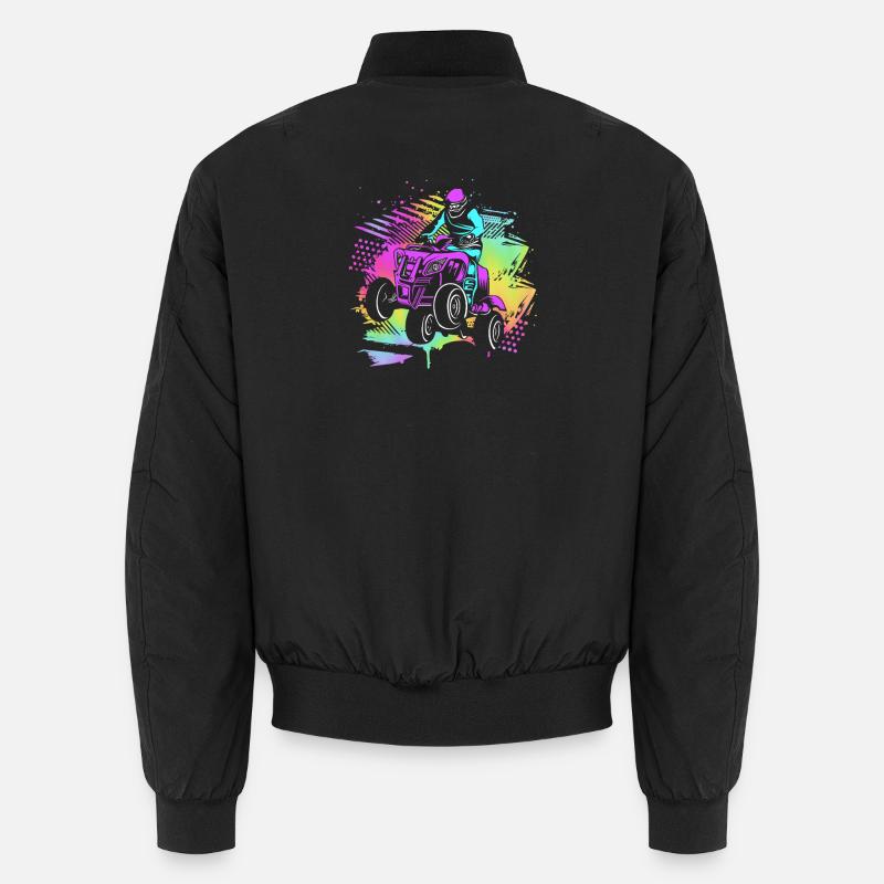 Quad - Unisex Bomberjacke - Schwarz