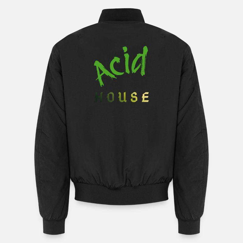 Acid House - Bomber unisexe - noir