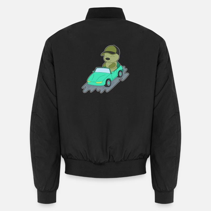 Raupe Auto Unisex Bomberjacke
