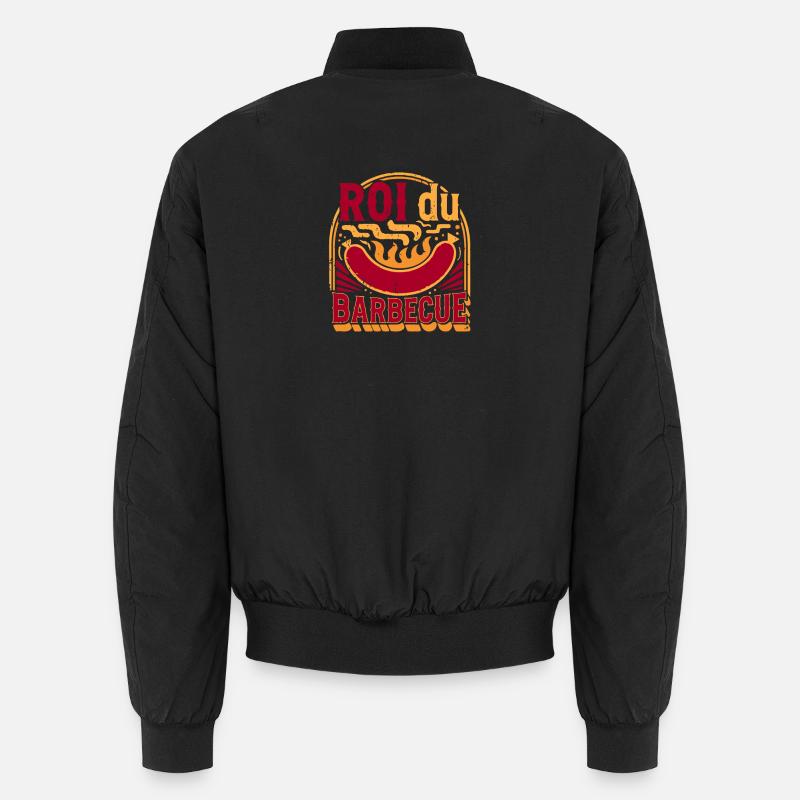 König des Grillens Unisex Bomberjacke