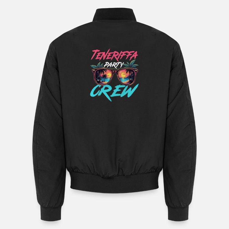 Tenerife Party Crew Unisex Bomber Jacket