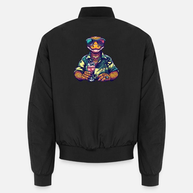 Snake Cobra Comic Summer Unisex Bomber Jacket