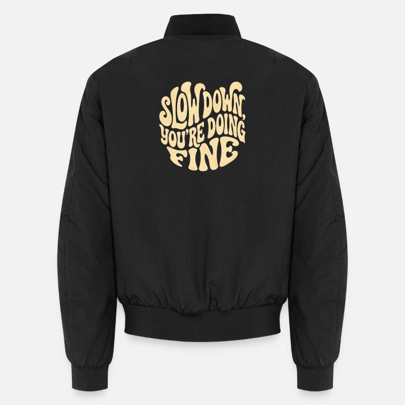 Relaxe Unisex Bomberjacke