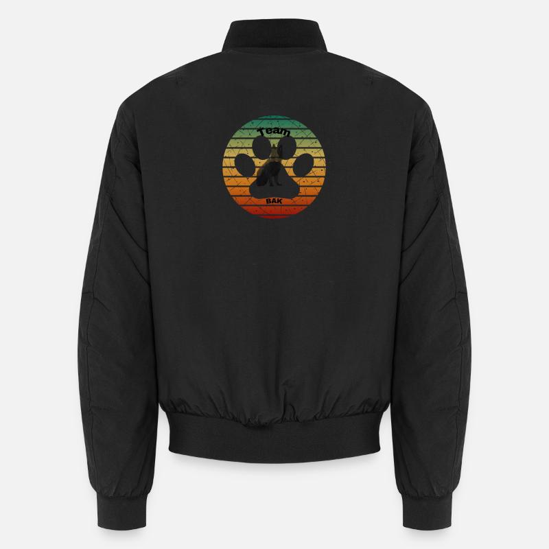 Équipe Bak - Bomber unisexe - noir