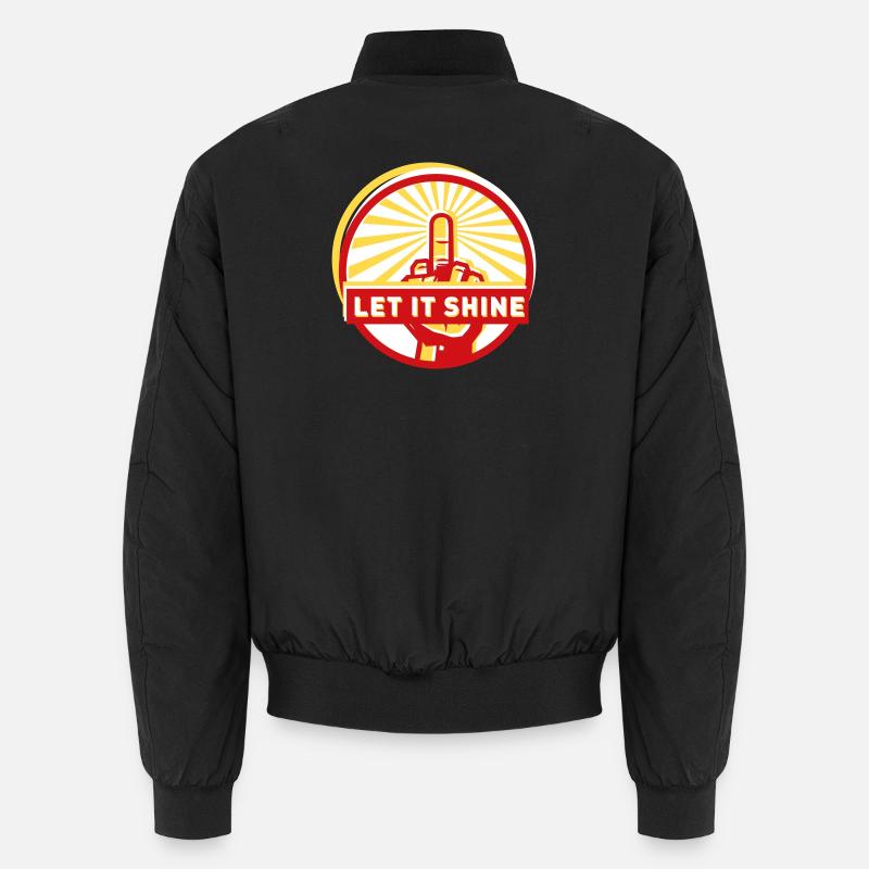 let it shine Unisex Bomber Jacket
