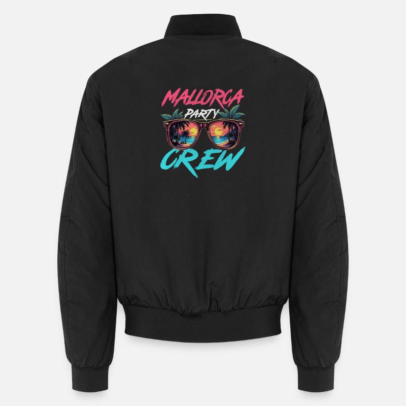 Mallorca Party Crew Unisex Bomber Jacket