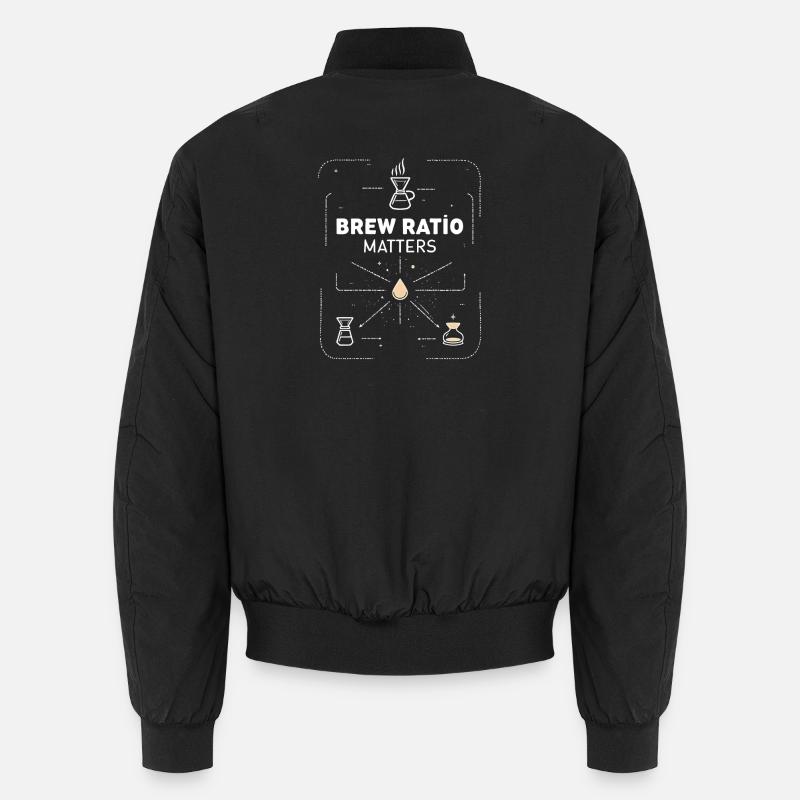Brew Ratio Matters Espresso Ritual Unisex Bomberjacke
