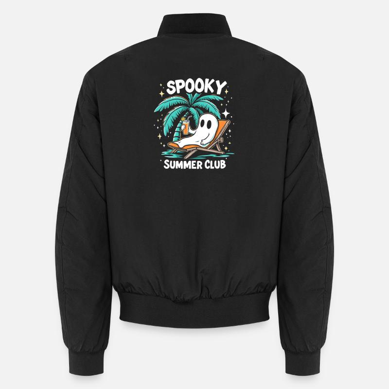 Été effrayant Halloween Bomber unisexe