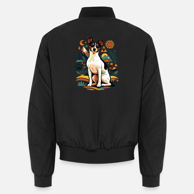 Bodeguero Folk Style - Unisex Bomberjacke - Schwarz