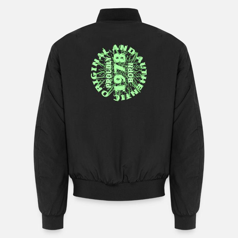 1978 - Unisex Bomberjacke - Schwarz