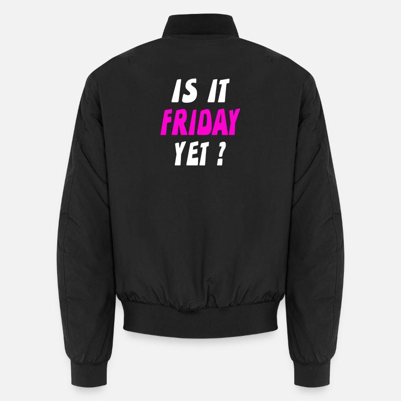 Friday - Unisex Bomber Jacket - black