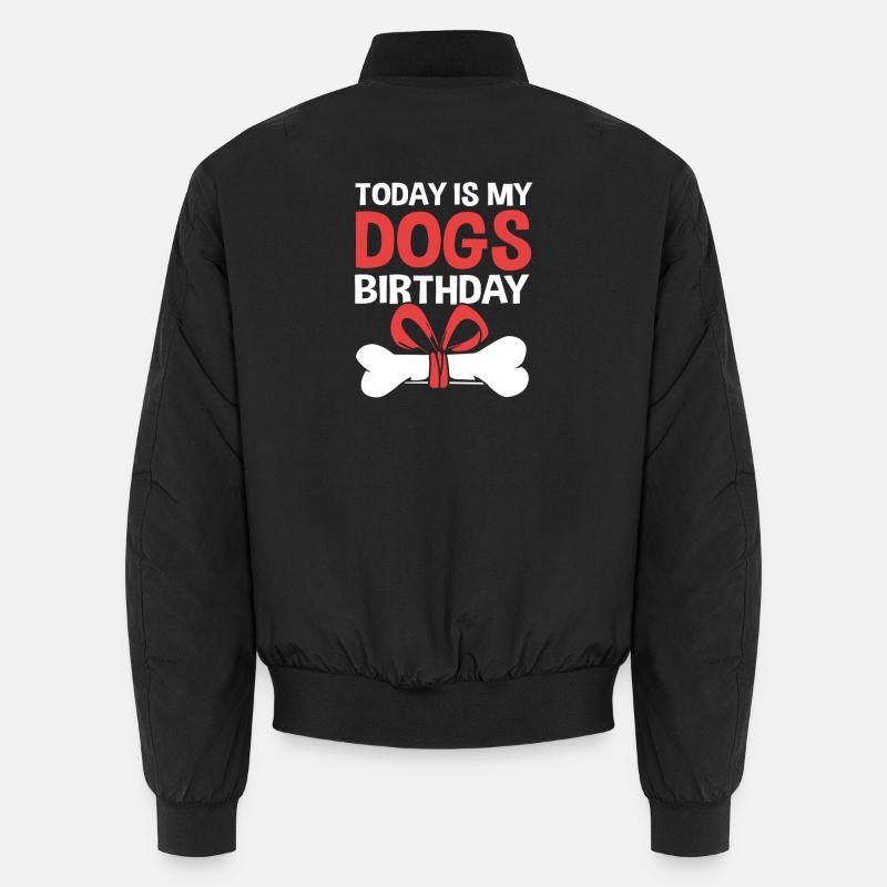 Cocker Spaniel Papa - Unisex Bomberjacke - Schwarz