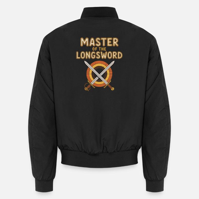 Maître de l’Épée Longue - Bomber unisexe - noir