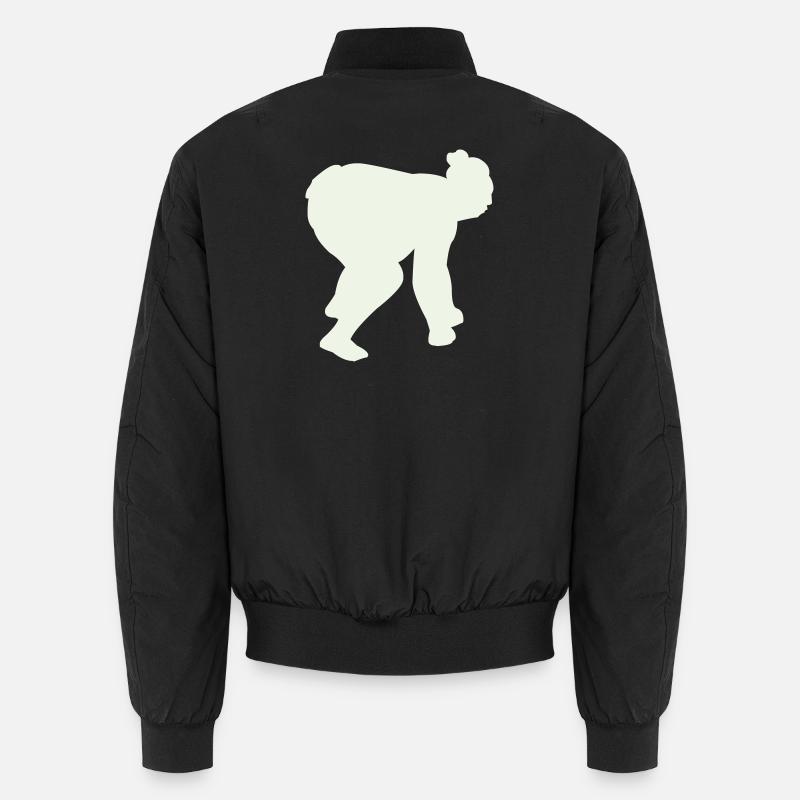 sumo - Bomber unisexe - noir