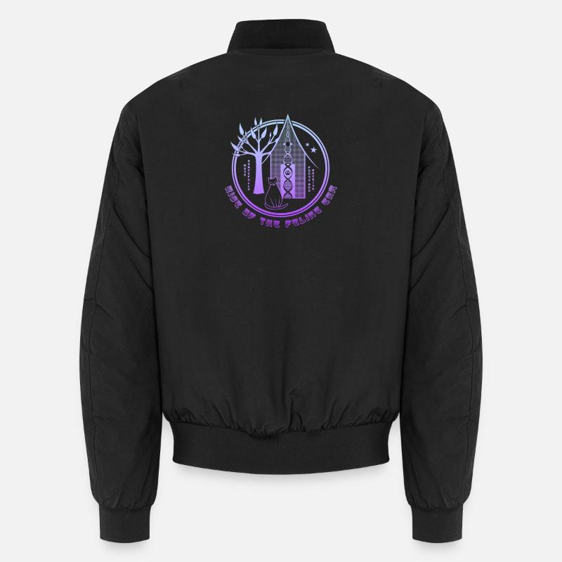 Aufstieg der Katzenära - Unisex Bomberjacke - Schwarz