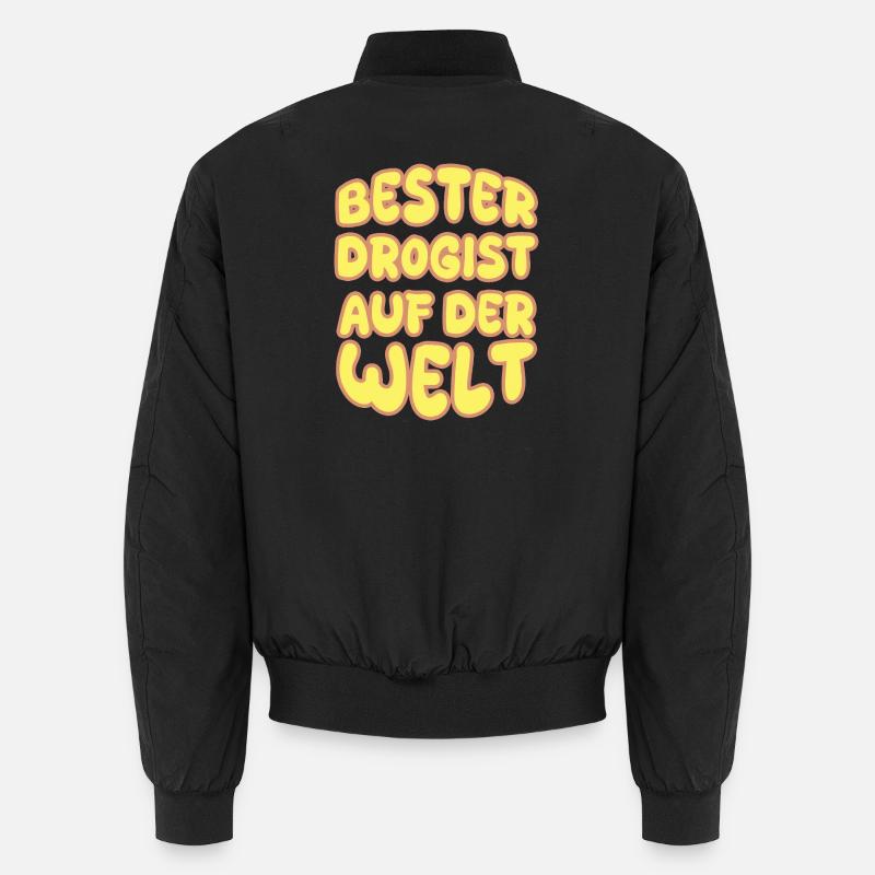 Beruf Drogist - Unisex Bomberjacke - Schwarz