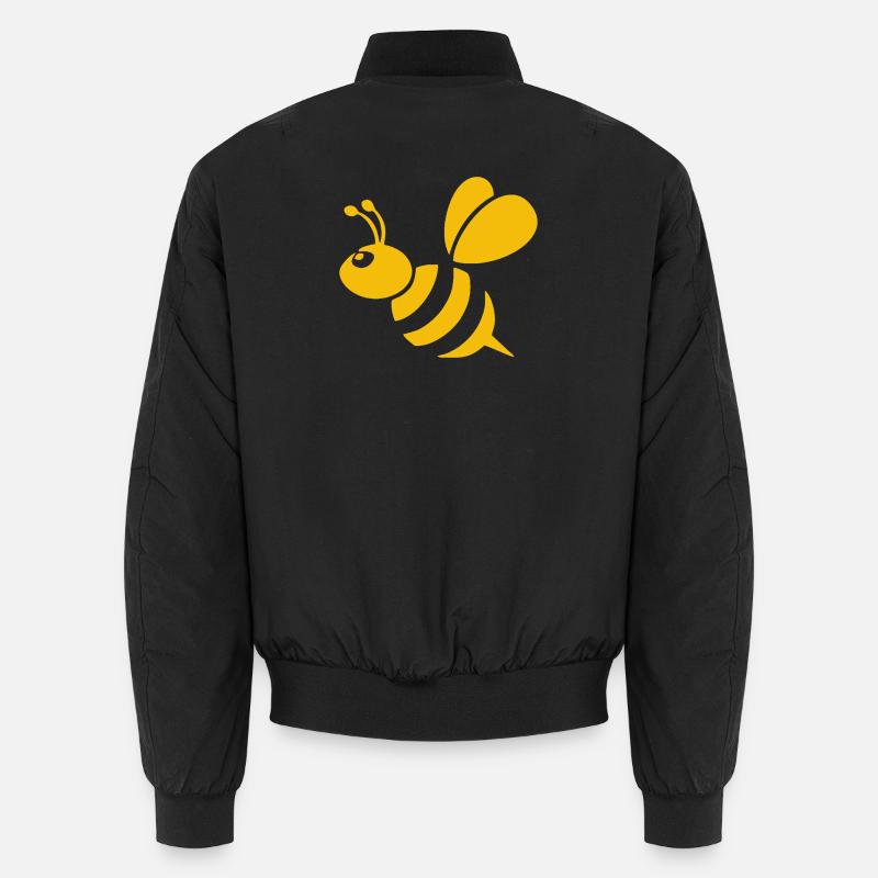 Bienchen - Unisex Bomberjacke - Schwarz