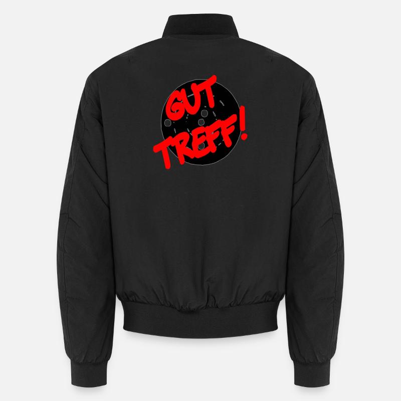 gut_treff_versj - Bomber unisexe - noir