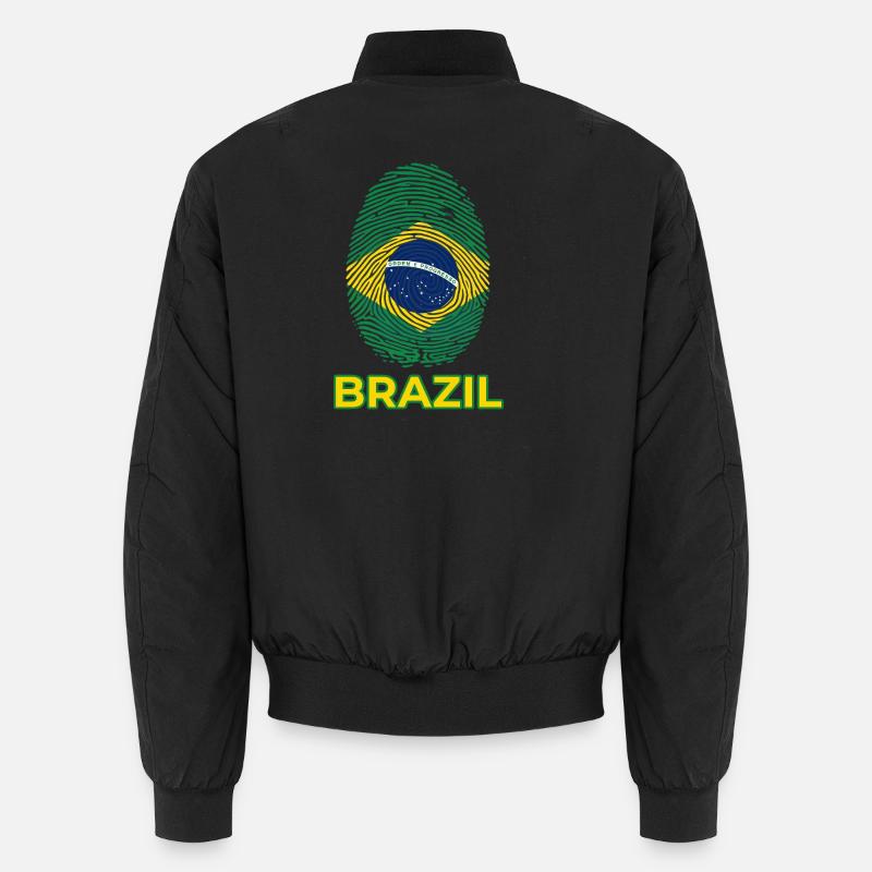Brésil - Bomber unisexe - noir