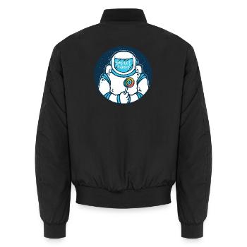 Sweet Galaxy Astronaut - Bomber unisexe - noir - Dos - AI Model Male 185 light (185cm)