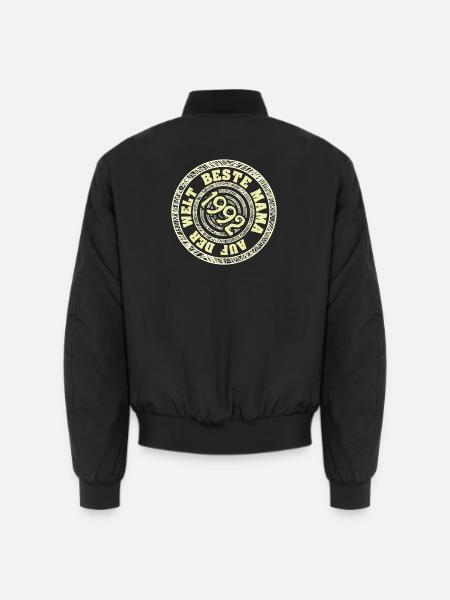1992 - Unisex Bomberjacke - Schwarz