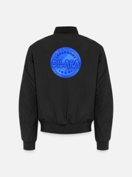 Daniel - Unisex Bomber Jacket - black