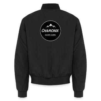 CHAMONIX - Bomber unisexe - noir - Dos - AI Model Male 185 light (185cm)