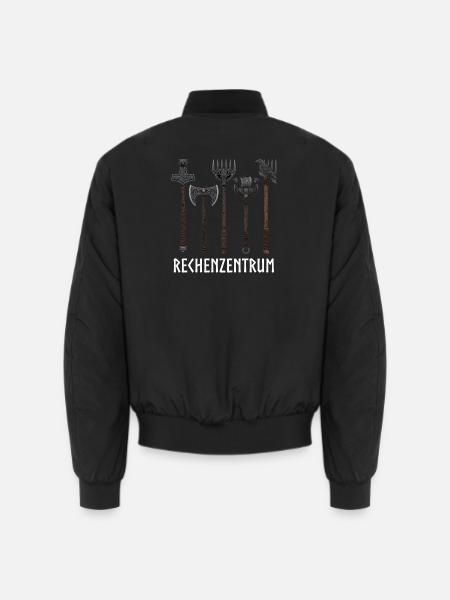 Rechenzentrum lustige Programmierer Sprüche - Unisex Bomberjacke - Schwarz