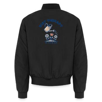 Soil & Sunshine - Bomber unisexe - noir - Dos - AI Model Male 185 light (185cm)