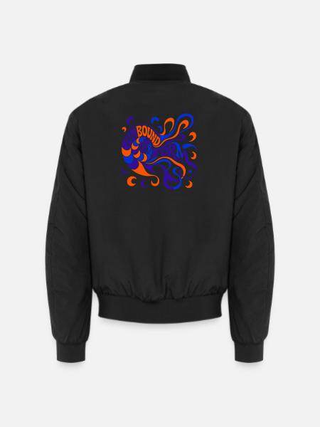 Unbound by form - Unisex Bomberjacke - Schwarz
