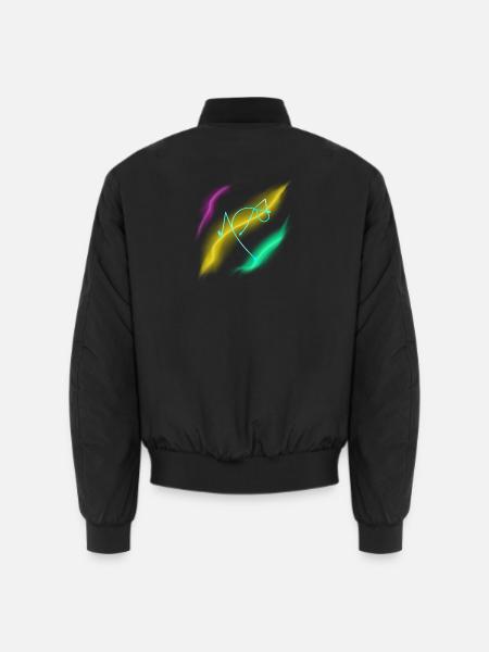 Dancefloor Emotions - Unisex Bomberjacke - Schwarz