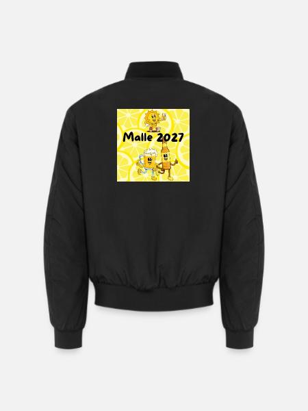 Malle_2027 Design - Unisex Bomberjacke - Schwarz