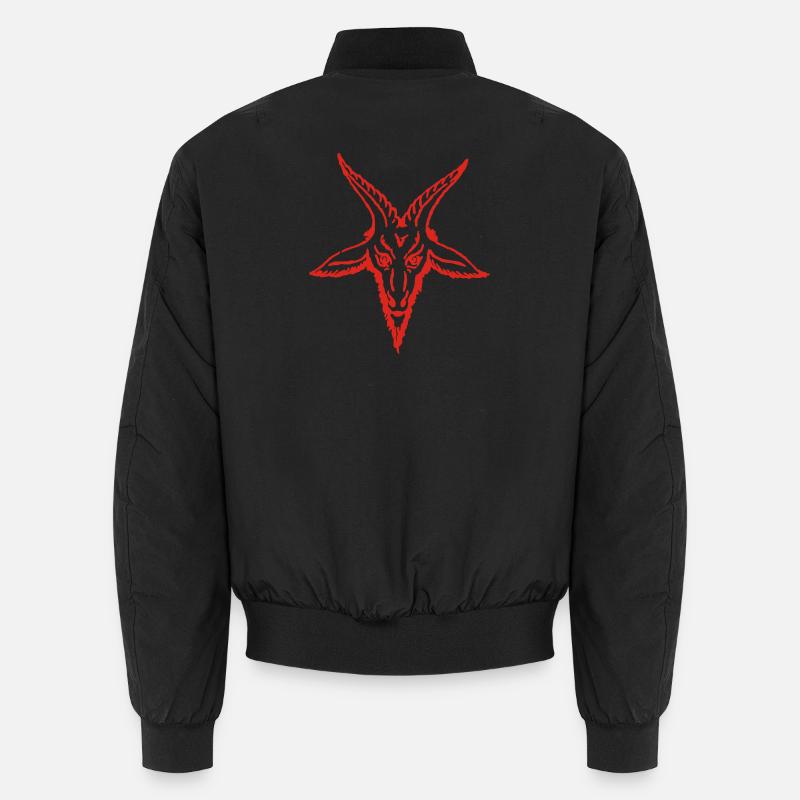 satan - Unisex Bomber Jacket - black