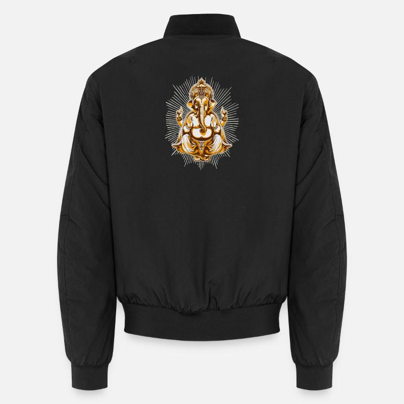 shiva ganesh ganesha Unisex Bomberjacke
