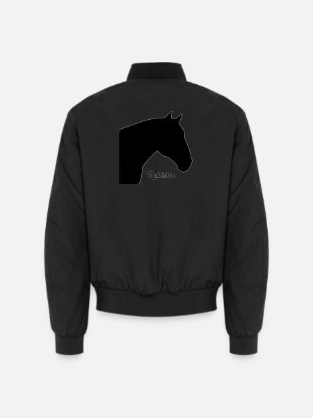 Kaltblut schwarz - Unisex Bomberjacke - Schwarz