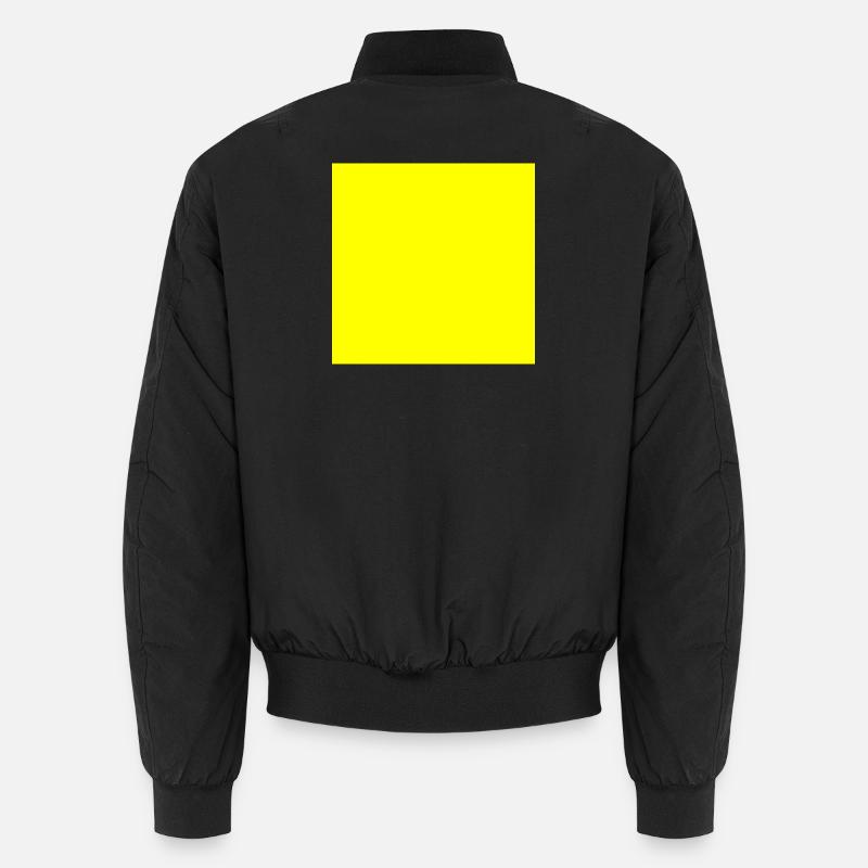 gelber Hintergrund Textur Vorlage personalisieren Unisex Bomberjacke