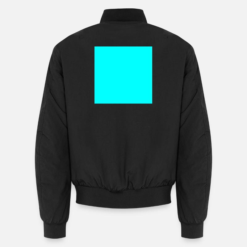 turquoise background texture template personalize Unisex Bomber Jacket