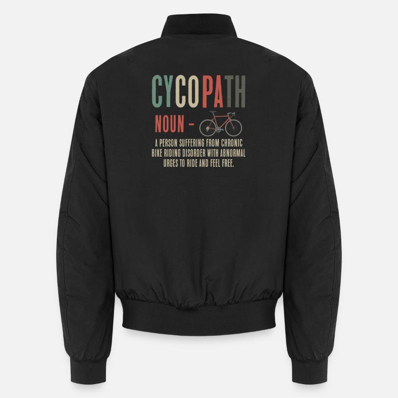 Cyclopath Ride Urges - Unisex Bomberjacke - Schwarz