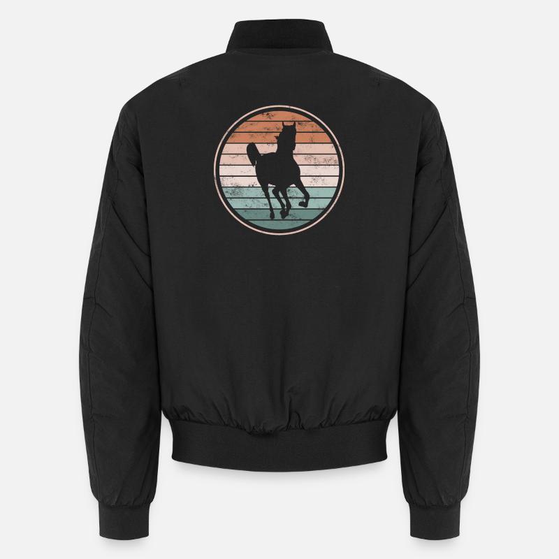 Cheval chevaux Bomber unisexe