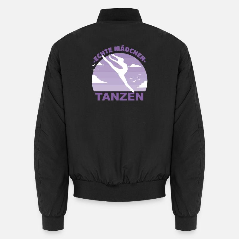 Tanzen Tänzerin Mädchen Hobby Geschenk Unisex Bomberjacke
