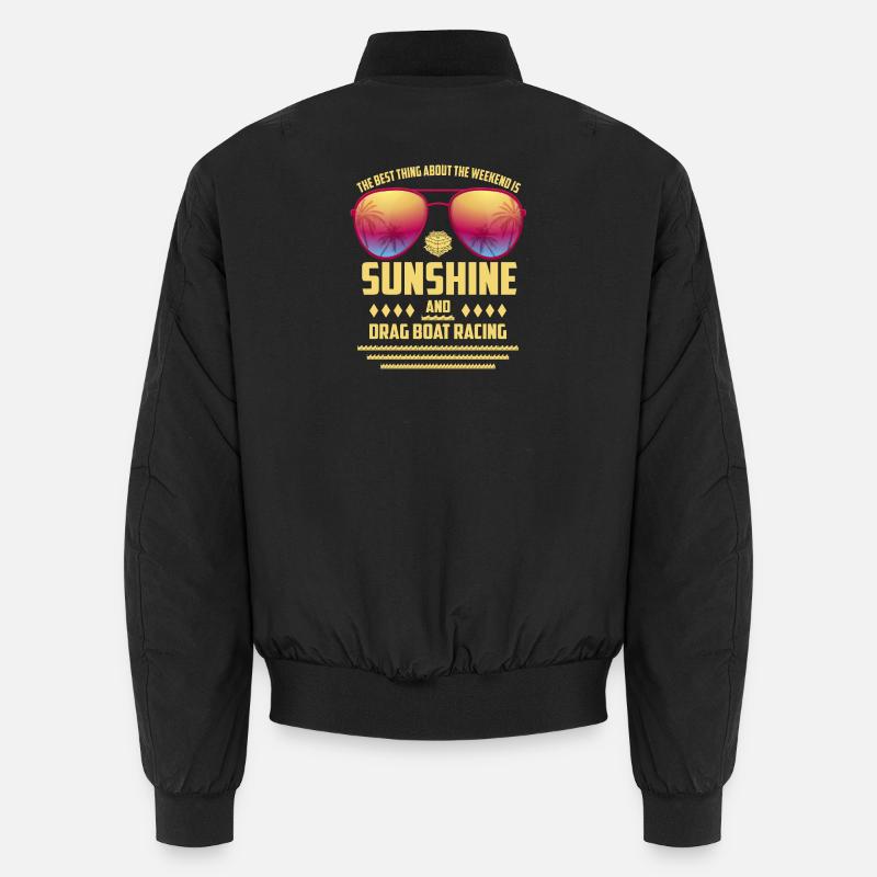 Sunshine and boating Unisex Bomber Jacket