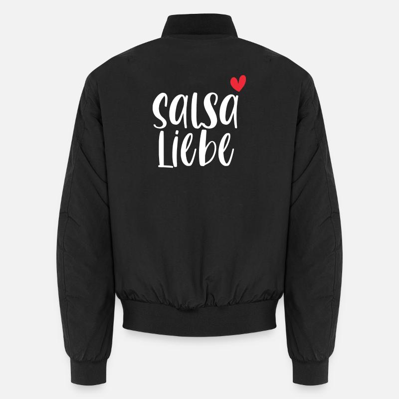Tänzerin Tänzer tanzen Geschenk Salsa Liebe! Unisex Bomberjacke