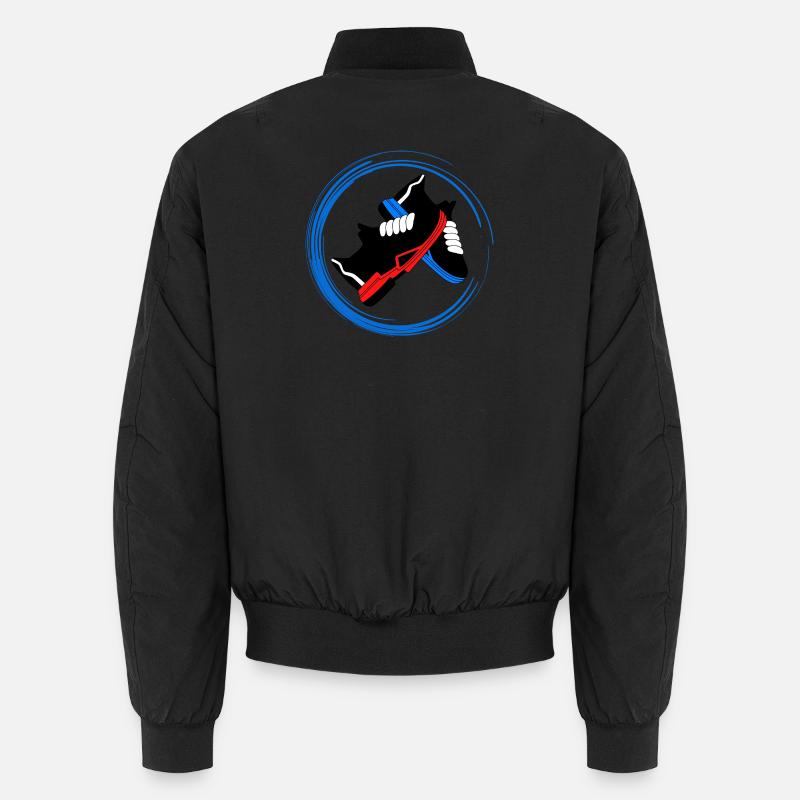 Schuhe - Unisex Bomberjacke - Schwarz