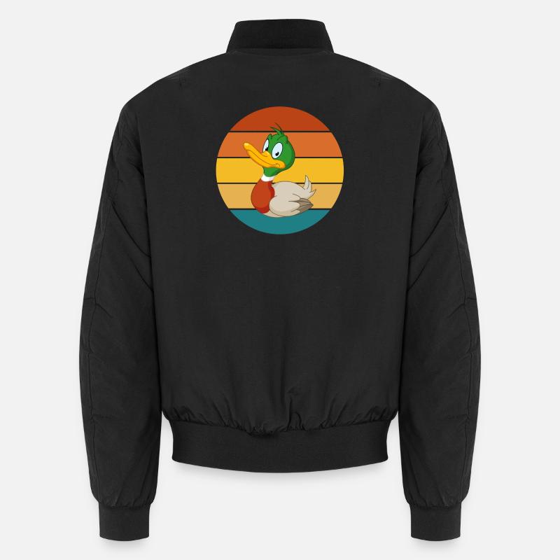 chasse, chasse au canard, chasser, chasseur Bomber unisexe