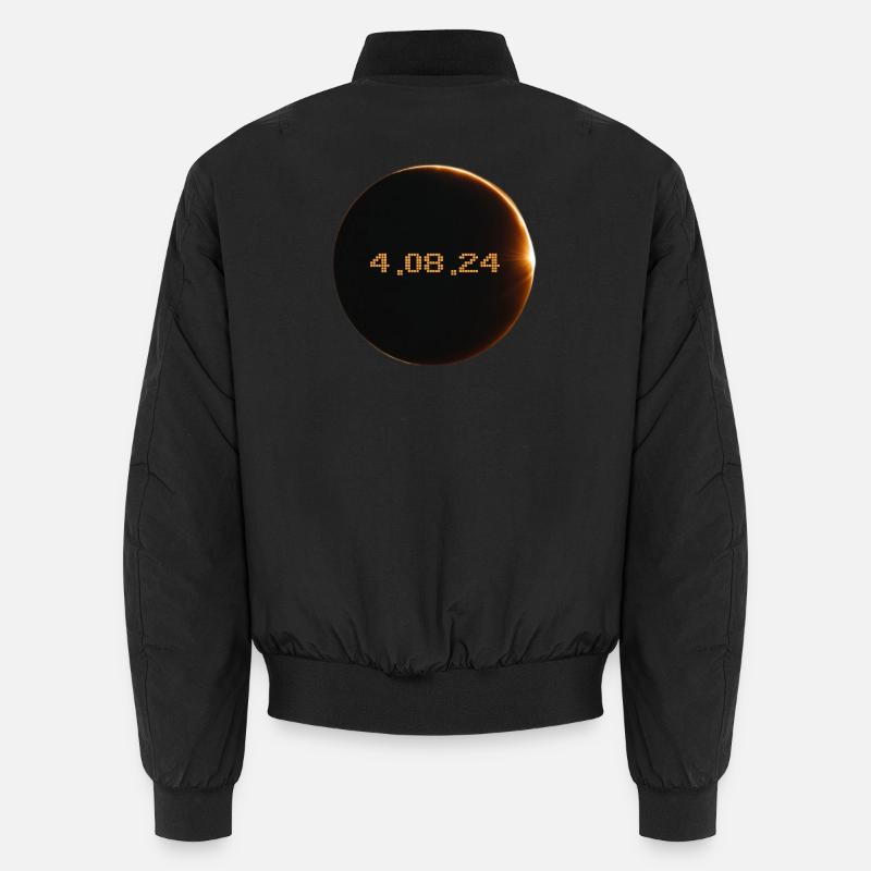 Solar Eclipse 2024 Unisex Bomber Jacket
