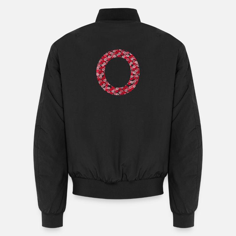 Buchstabe O - Erstes Geschenk Unisex Bomberjacke
