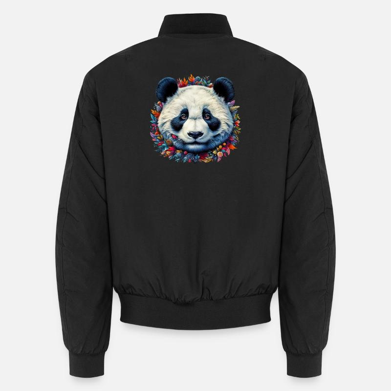 Panda Unisex Bomber Jacket